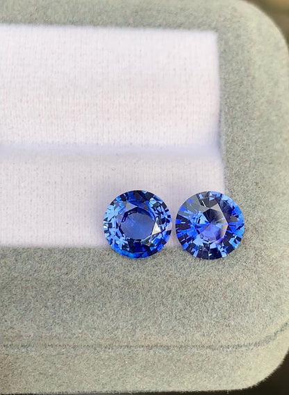 Saphir bleu • 4,90ct