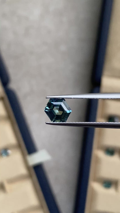 Saphir teal • 1,55ct