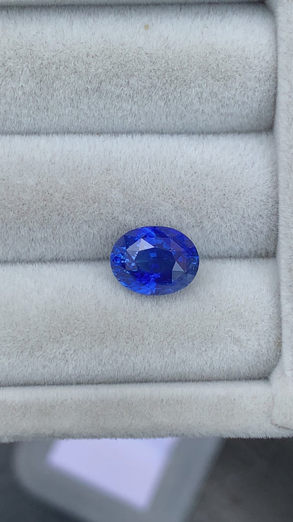Saphir bleu • 3,55ct