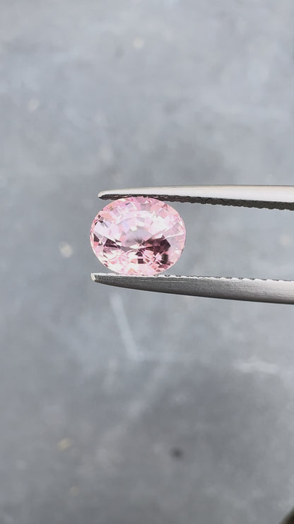 Saphir pêche • 2,07ct