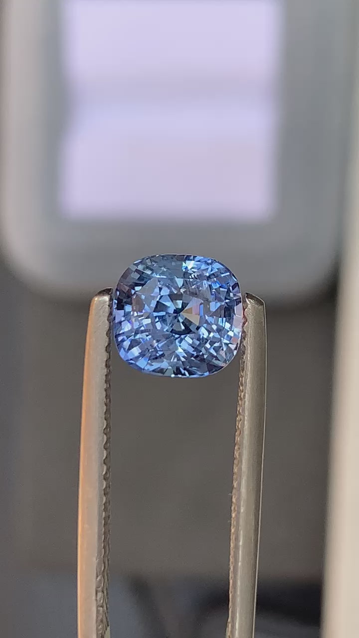 Blue Shapphire Cushion 2,68ct