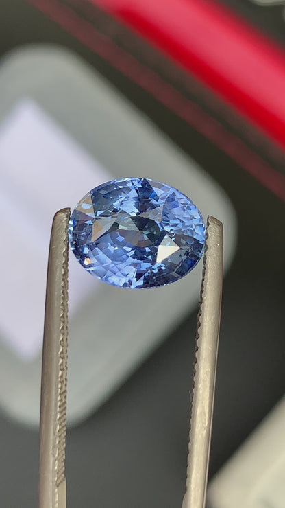 Saphir bleu • 4,02ct