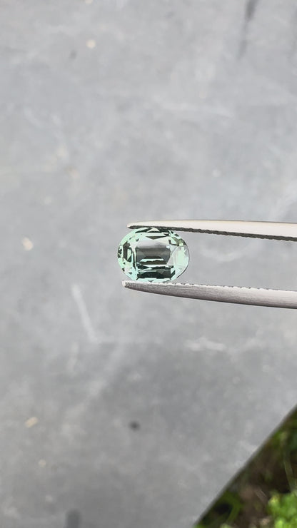 Saphir teal • 1,23ct