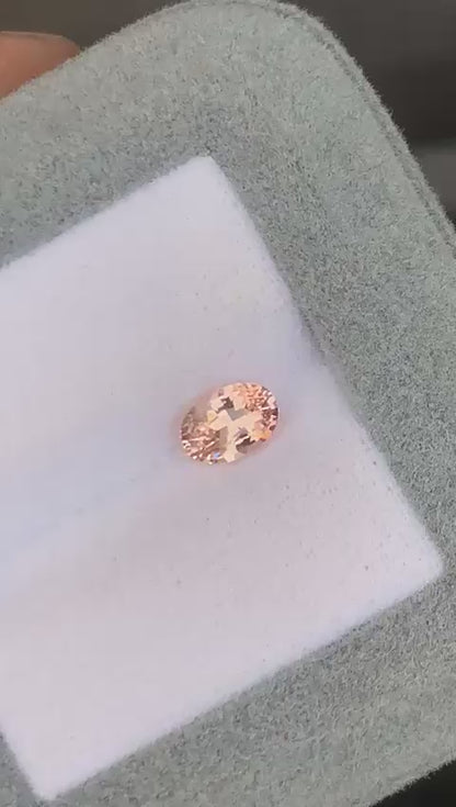 Saphir Padparadscha • 1,08ct