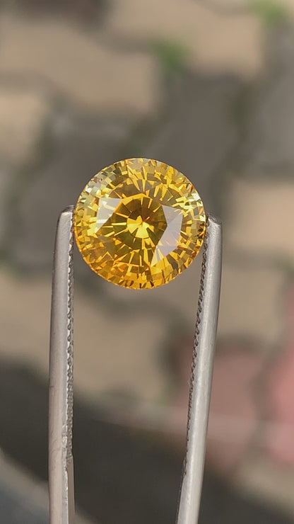 Saphir jaune • 5.75ct