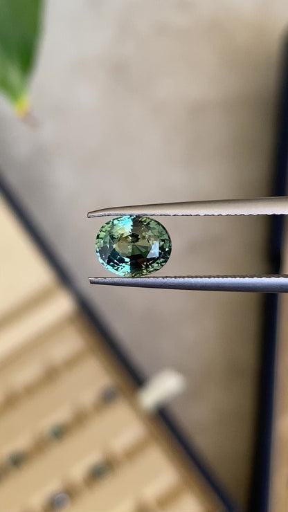 Saphir teal • 2,03ct