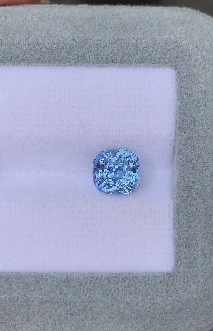 Blue Shapphire Cushion 2,68ct