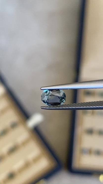 Saphir Teal de Madagascar • 1,09ct