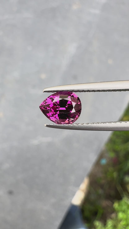 Grenat Rhodolite • 1,42ct