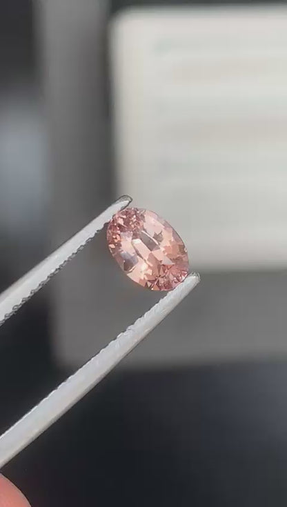 Saphir Padparadscha • 1,08ct