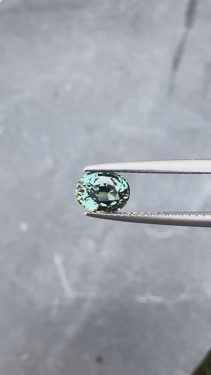 Saphir teal • 1,19ct