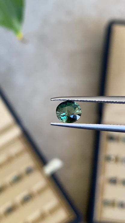 Saphir Teal de Madagascar • 1,19ct