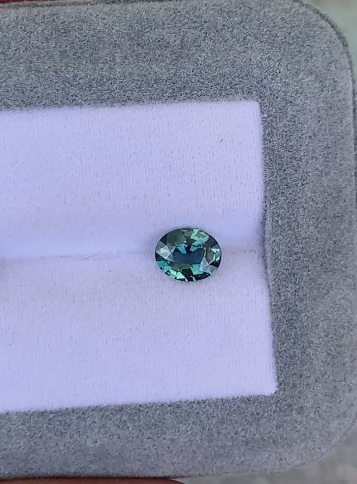 Saphir Teal · 1,18ct