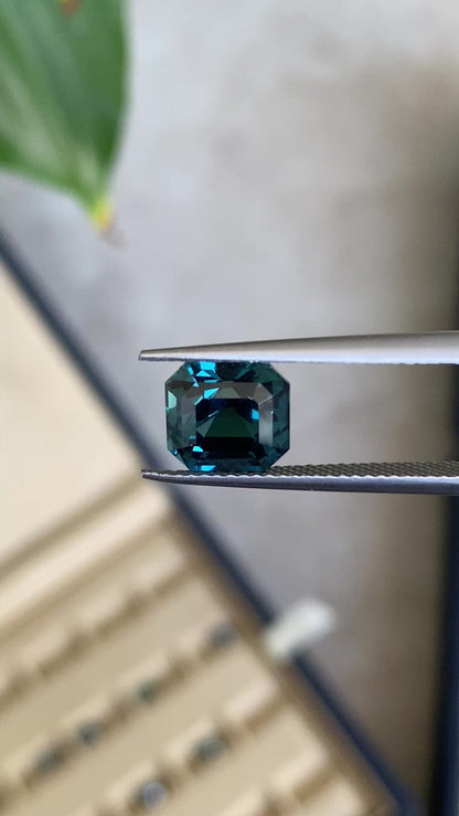Saphir Teal • 3,51ct