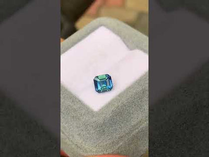 Saphir Teal de Madagascar