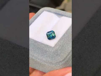 Saphir Teal de Madagascar