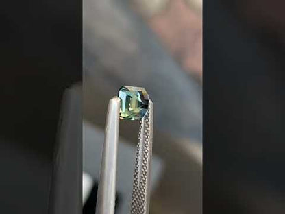 Saphir Teal de Madagascar