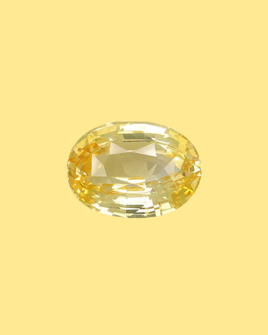 
            Bague de Fiançailles Saphir Jaune
          